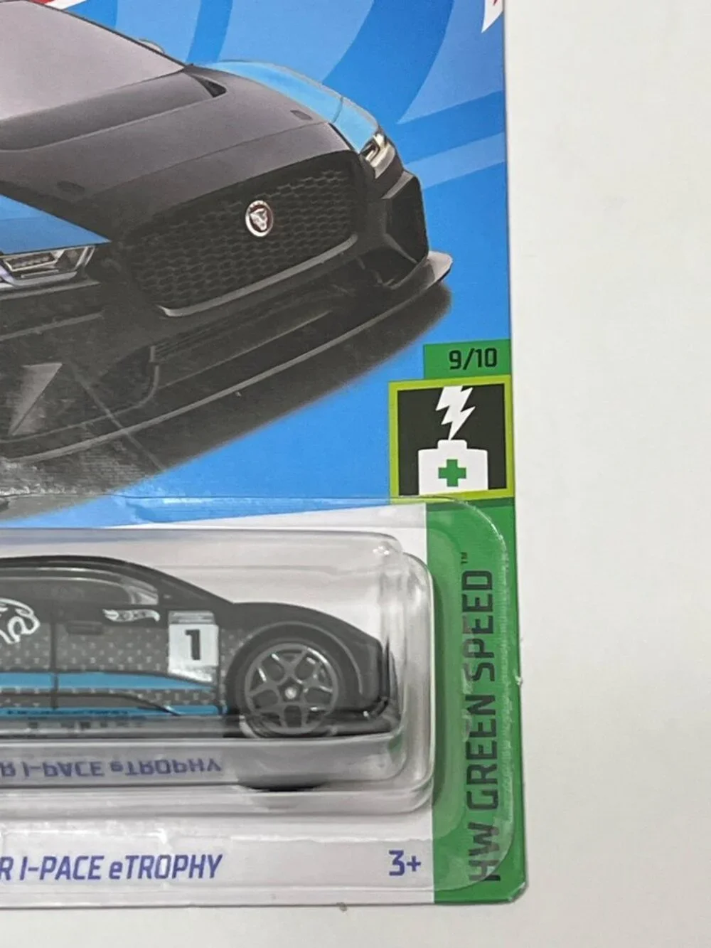Hot Wheels Jaguar I-Pace eTrophy Black Green Speed 153/250